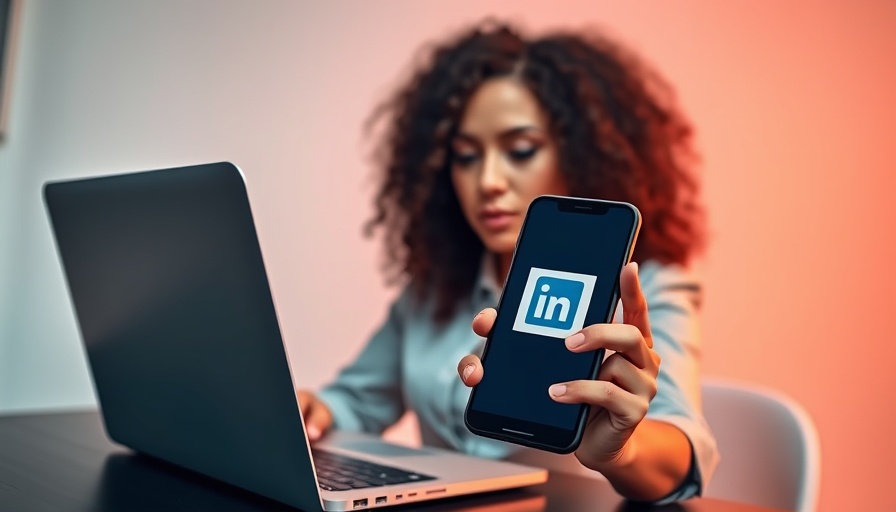 Dynamic split-screen showing LinkedIn lead generation strategies.