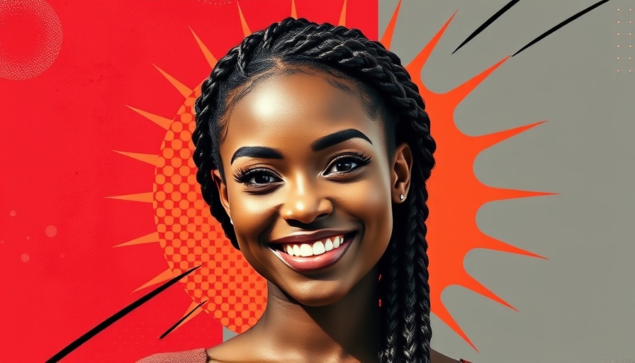Pop Art woman portrait with bold graphics, Inclusive Marketing Lessons from Black Panther.