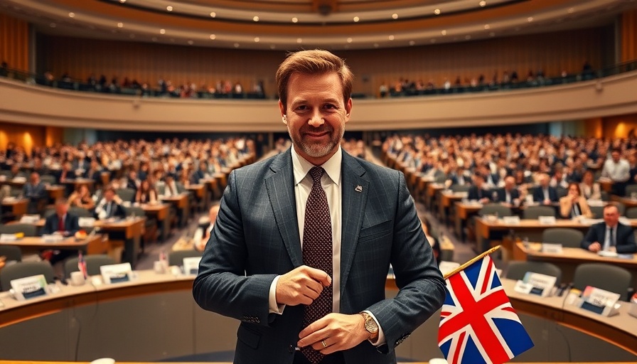Scaling UK tech, UK delegate in global conference setting