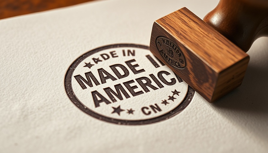 Made in USA meaning: stamp imprint on paper