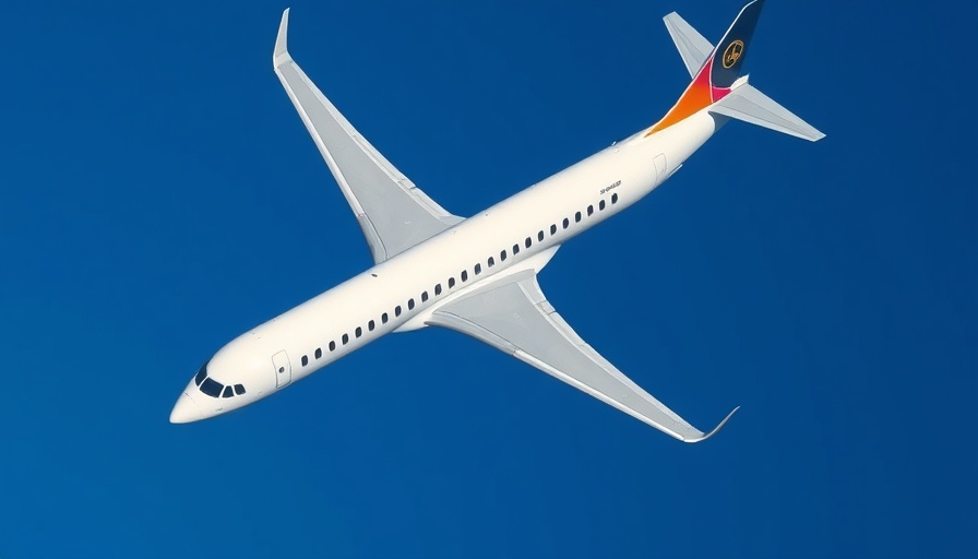 Commercial airplane flying overhead, Sustainable Aviation Fuel Production