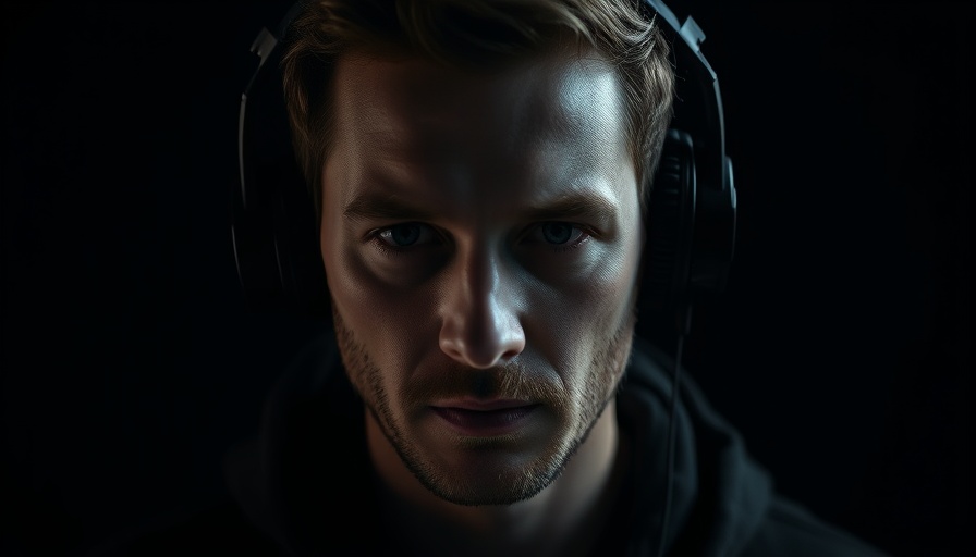 Moody portrait symbolizing personal growth through discomfort