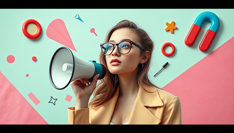Creative collage of AI tools in entrepreneurship with a young woman.