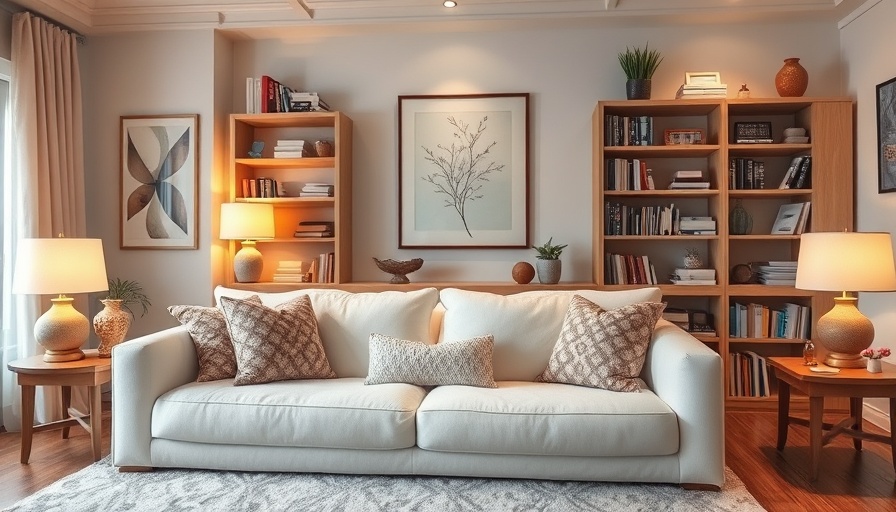 Cozy living room setup for lemonading your home style.