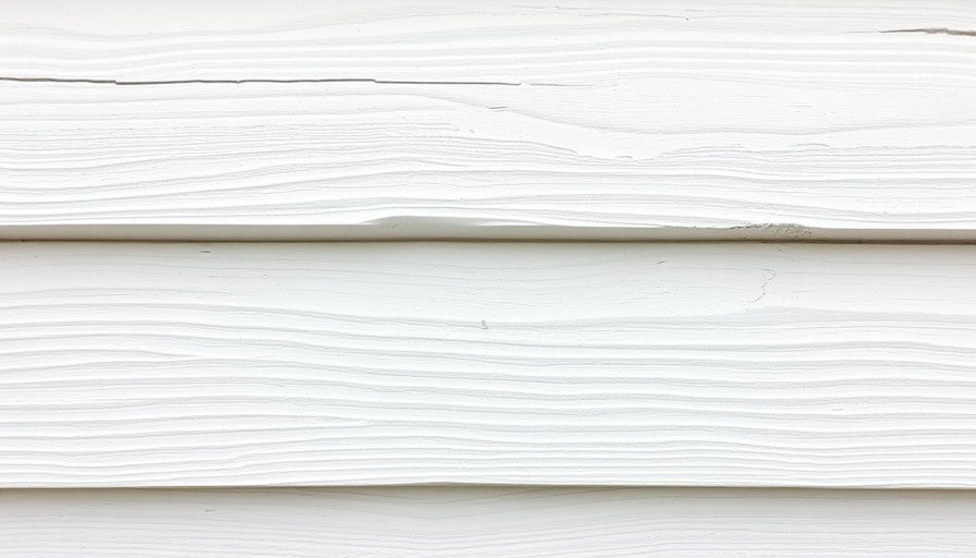 Bubbling vinyl siding showing signs of wear and warping.