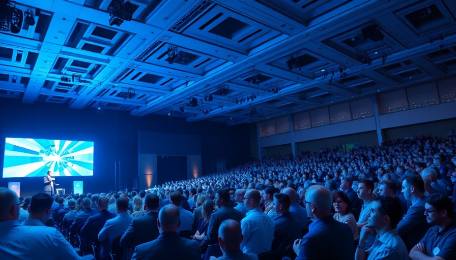 TNW Conference 2025 speaker on stage engaging audience with dynamic lighting.