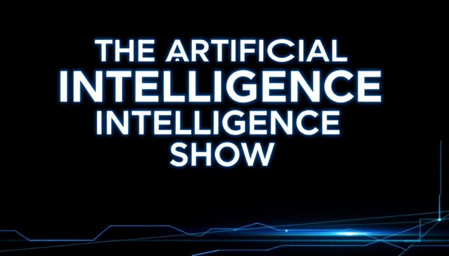 Future of AI Agents at Work podcast graphic with modern design elements.