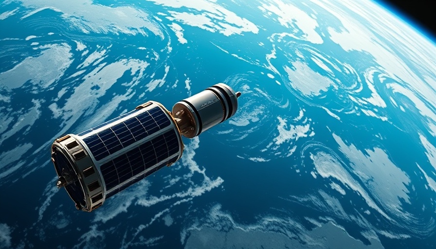 European satellite orbiting Earth, rival to Starlink.