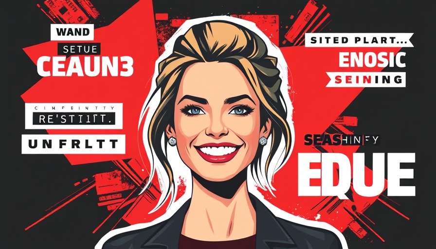 Overcoming Imposter Syndrome graphic portrait of woman.