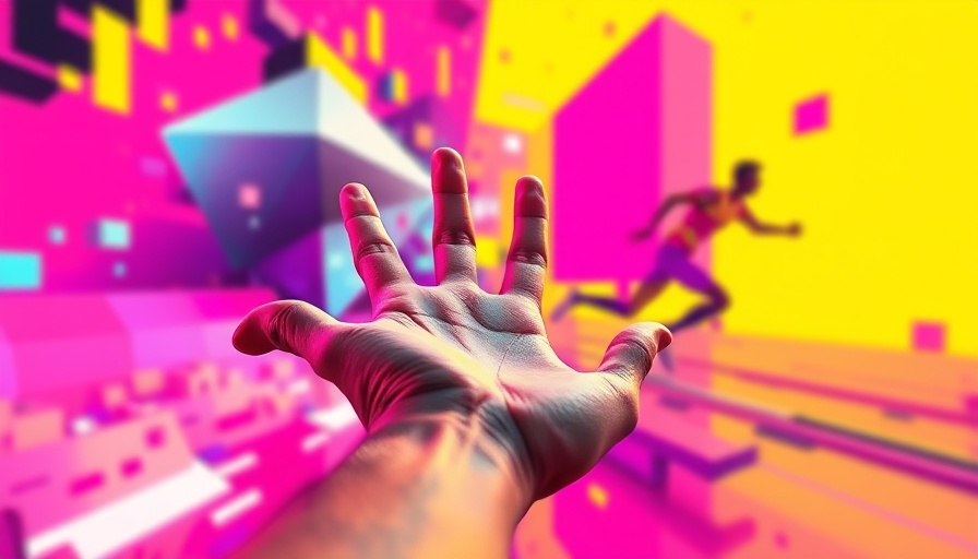 Abstract digital art illustrating AI's self-improvement capabilities.
