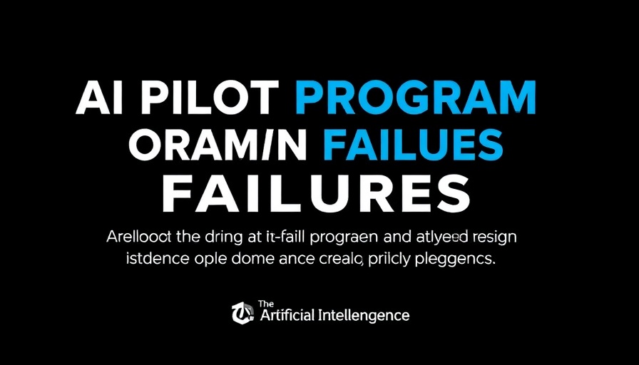 Podcast episode 164 cover discussing AI pilot program failure rate.