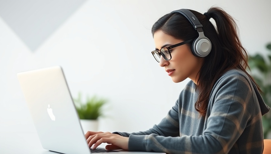 Focused woman analyzing critical elements every homepage should have.