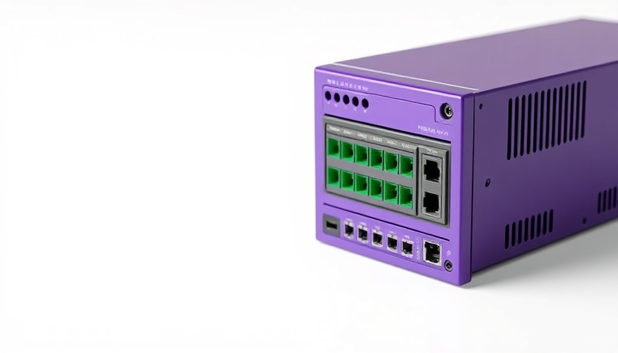 Zonex HVAC control fieldserver displayed in purple and green.
