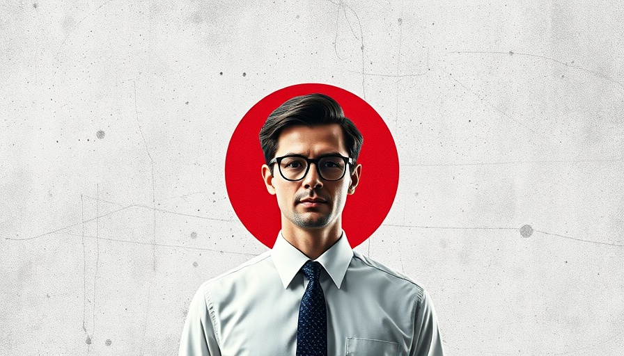 Modern HVAC distribution trends graphic with professional portrait.