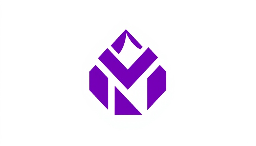 Purple Mojave logo design on white background.
