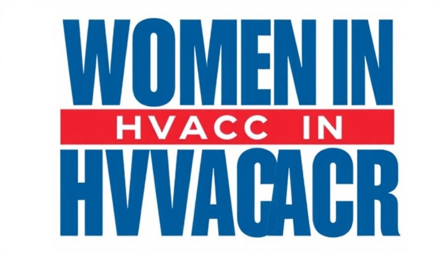 Bold Women in HVACR logo in red and blue letters.