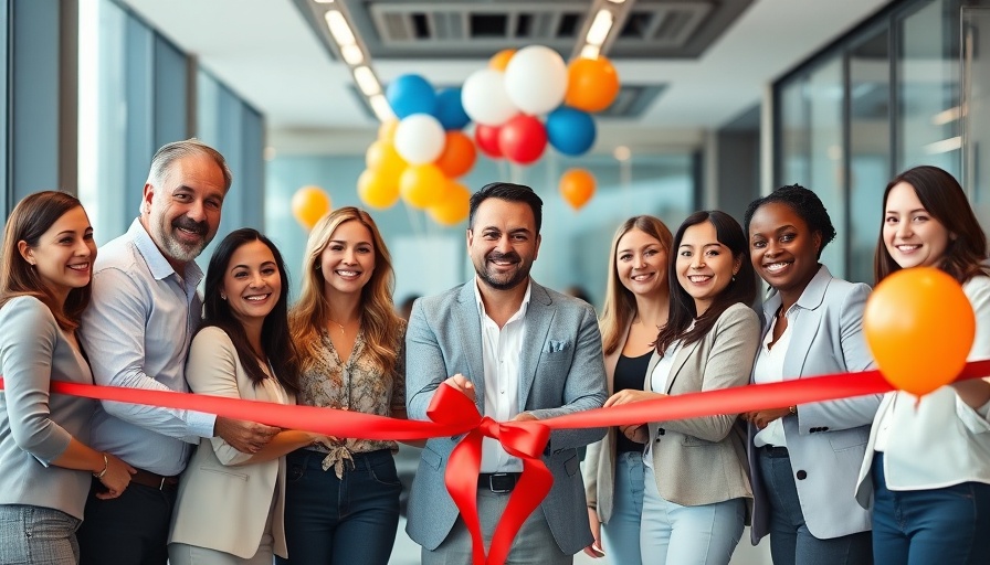 Opening ceremony at HVAC training center in New Jersey.