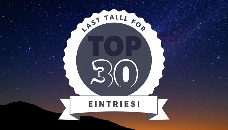 Last Call for Top 30 Distributors Entries!
