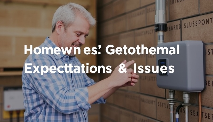 Homeowners' Geothermal Expectations & Issues