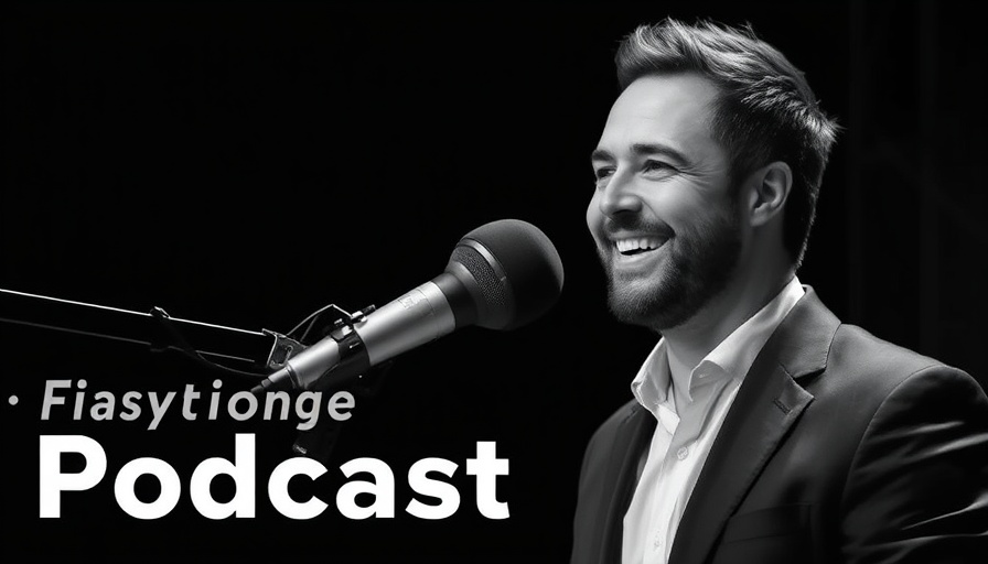 Unlock the Secret Power of Your Mind podcast cover with smiling man in suit.