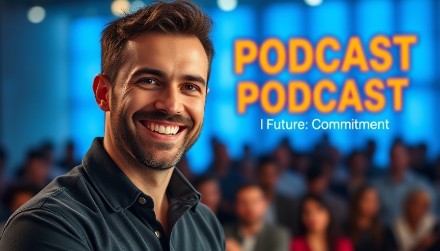 Dean Graziosi's future podcast cover featuring vibrant text and a smiling host.
