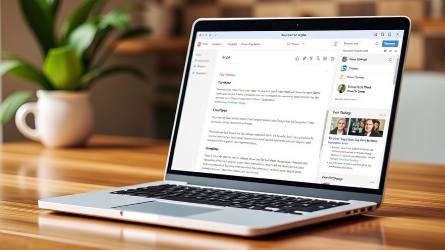 Blog for spa marketing with human-first content strategies displayed on a laptop.