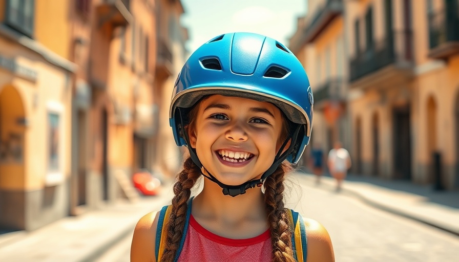 Young girl at Folsom Soap Box Derby smiling in bright daylight.