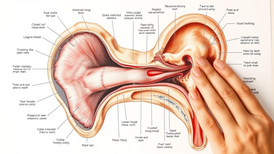 Educational image on vestibular disease in pets with ear diagram.
