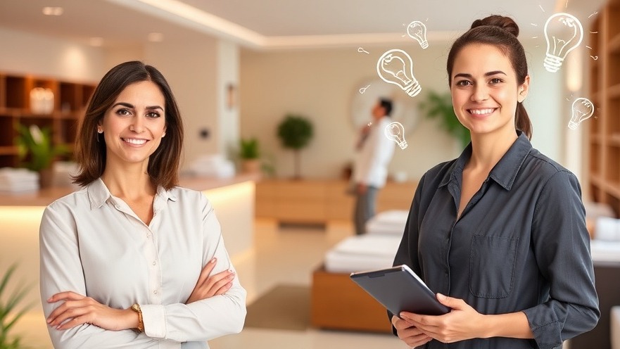 Serene spa owner focused on success strategies for spa business growth.