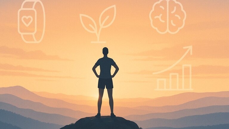 A person stands confidently at sunrise, symbolizing a new era in weight management focused on holistic health, innovation, and lasting wellness.
