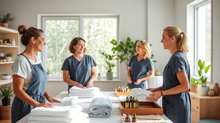 Modern spa culture showcasing employee engagement and vulnerability in leadership.