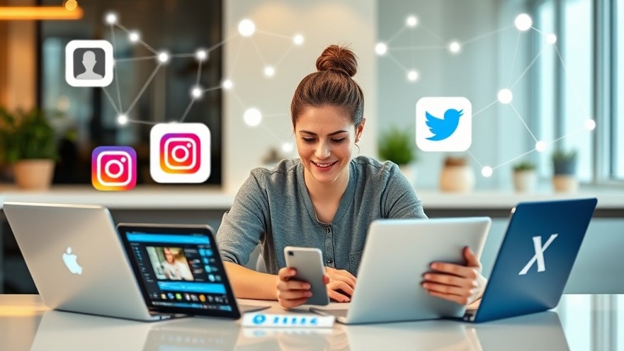 Spa owner strategizing social media marketing for customer engagement and ROI.