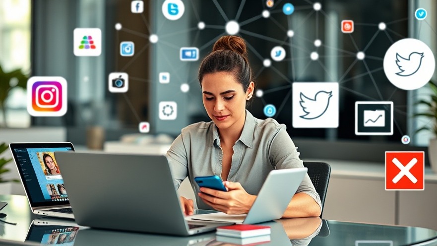Spa owner developing a social media strategy for customer engagement and ROI.