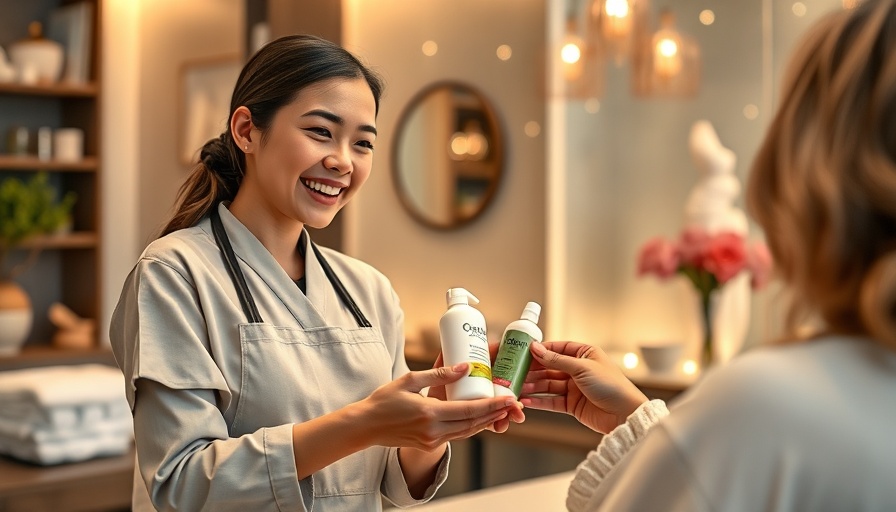 Spa staff member using spa checkout strategies at counter.