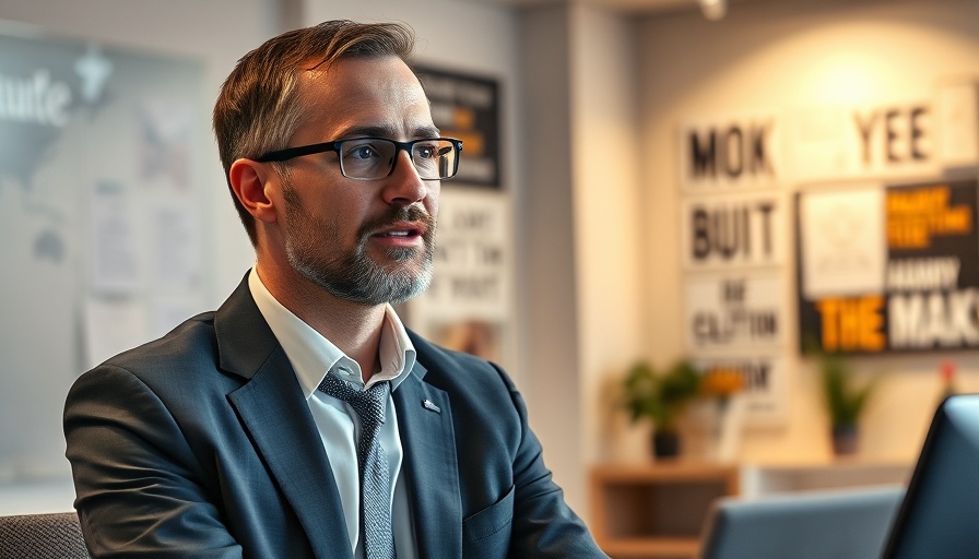 Spa management expert in office setting, engaged in conversation.