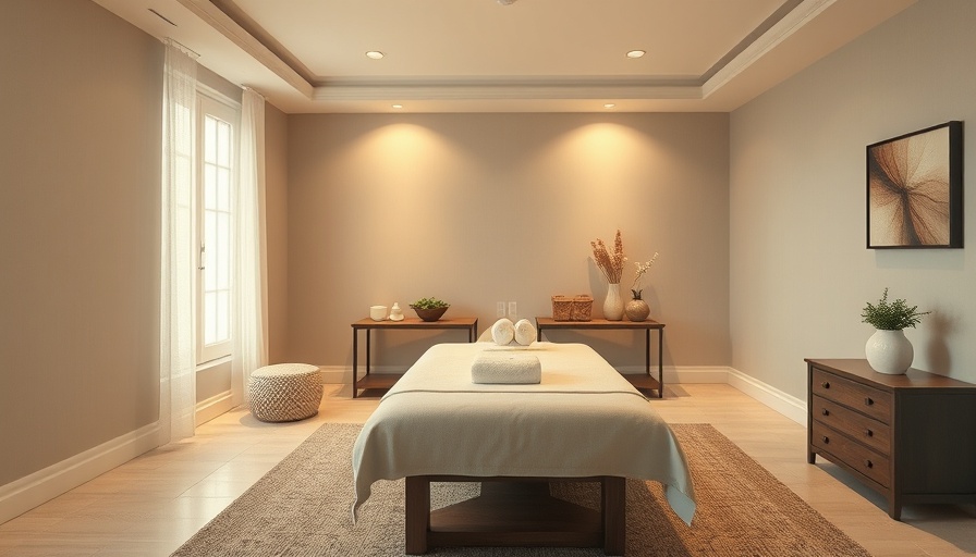 Massage therapy room setup ready for clients, boosting massage therapy revenue.
