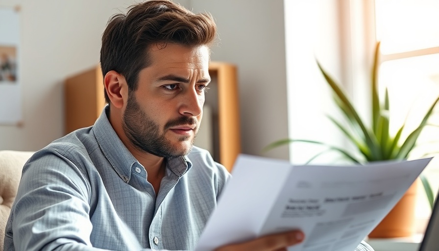 Man reviewing documents, Legal Essentials for Startups atmosphere.