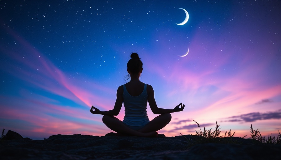 Holistic healing meditation under starry sky trends 2025
