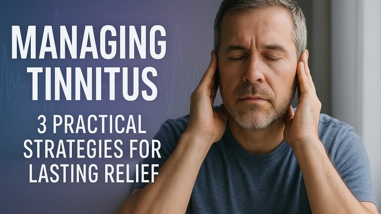 Learn 3 practical strategies to manage tinnitus and find lasting relief from ringing in the ears with simple, expert-backed tips.