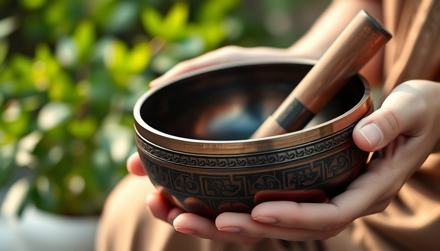 Tibetan singing bowl for wellness destinations redefining luxury.