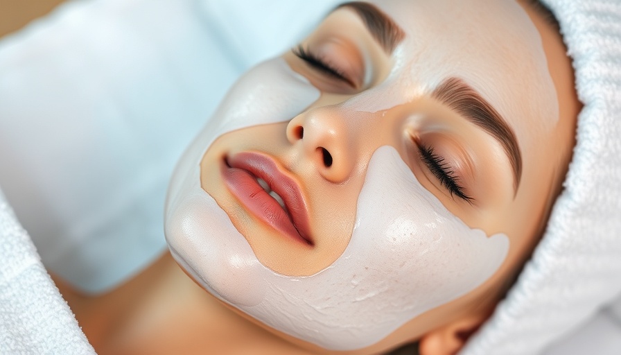 Repêchage Red-Out Facial treatment in spa setting.
