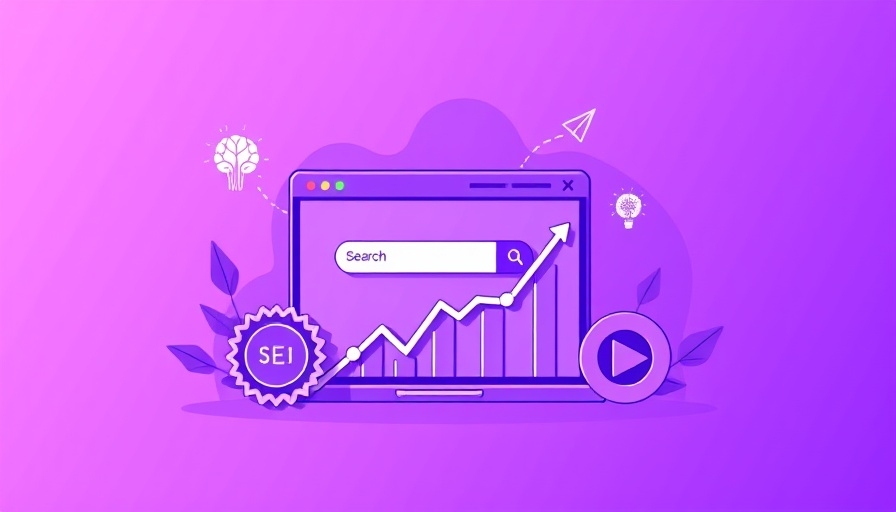 AI enhances SEO for spa owners with digital graphs and icons