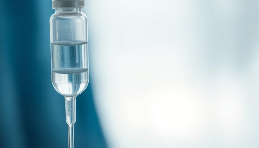 Close-up of chemotherapy IV drip for cancer treatment.