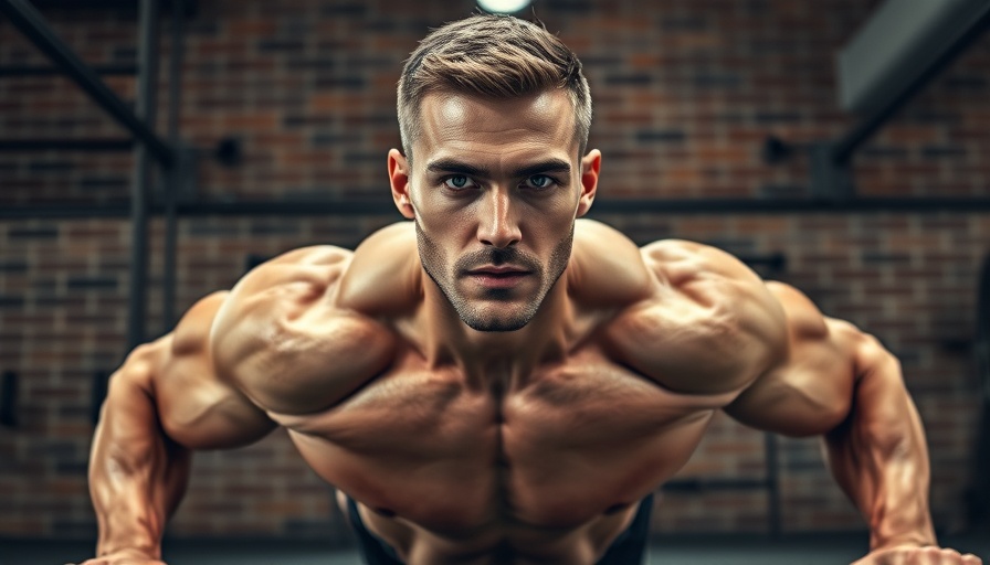 Push-up workouts for bigger chest in gym setting.