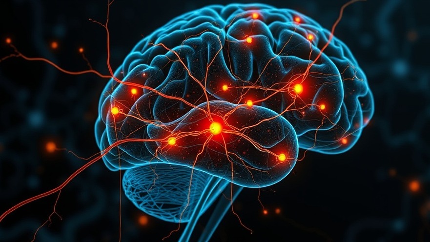 Artistic neural pathways illustrating THC benefits for sleep and brain interaction.