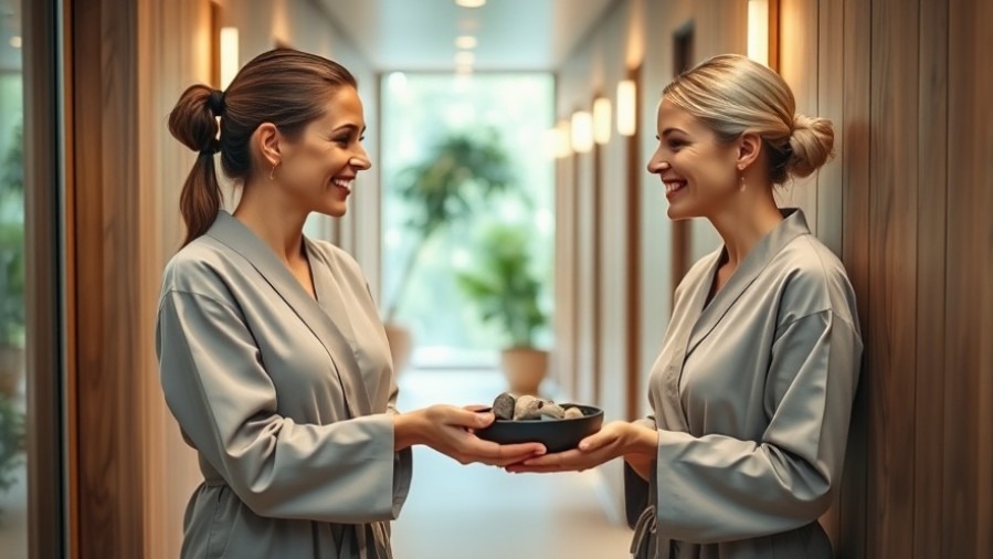 Women in spa uniforms sharing trust, symbolizing legacy planning and empowering teams.