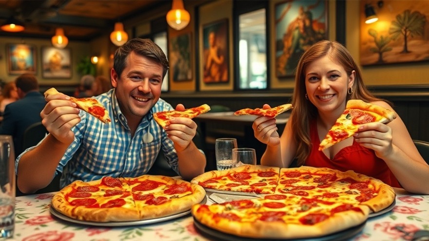Delighted diners savoring pizza at a cozy eatery, perfect for Sacramento dining adventures.