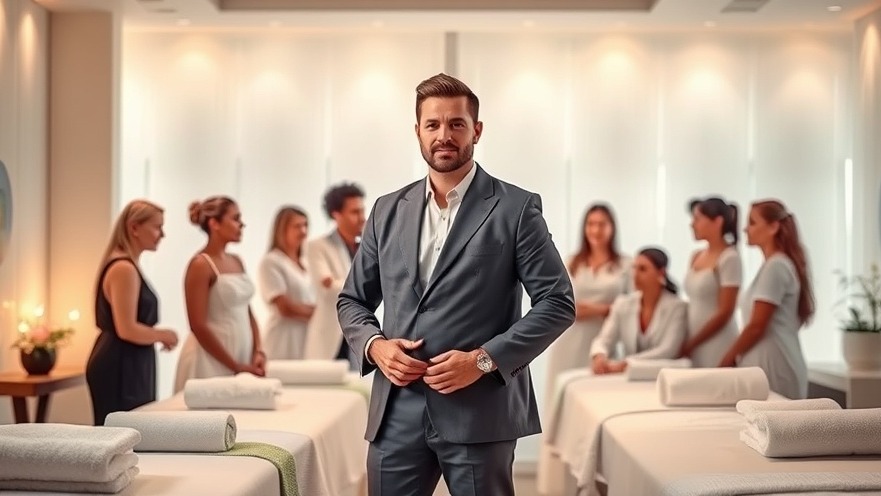 Diverse spa professionals collaborate; effective leadership enhances employee engagement.
