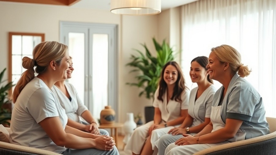 Spa owners fostering entrepreneurship and self-esteem in a positive environment.