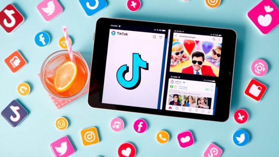 Digital screens showing TikTok marketing strategies for affiliate marketers.